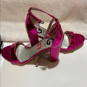 Guess block heel sandals